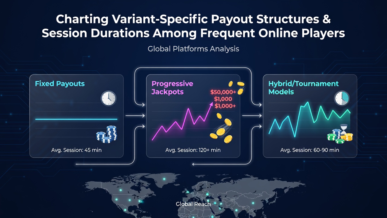 Global online gambling platforms displaying variant payout charts and session analytics dashboards