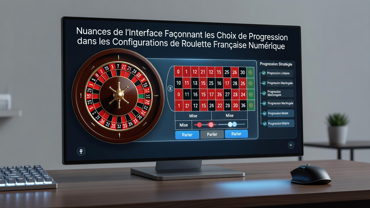 Digital French Roulette interface showing bet placement tools and progression tracking panels on a regulated online platform