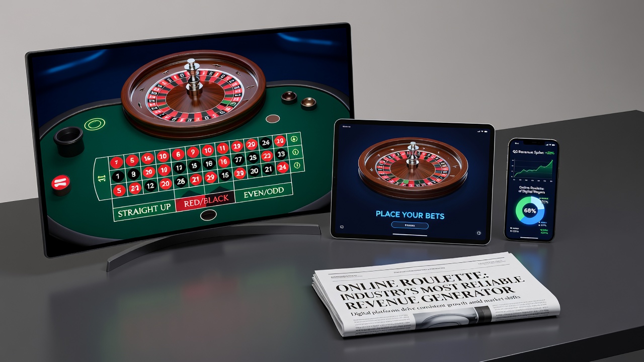 Player selecting from different roulette table variants on a casino app
